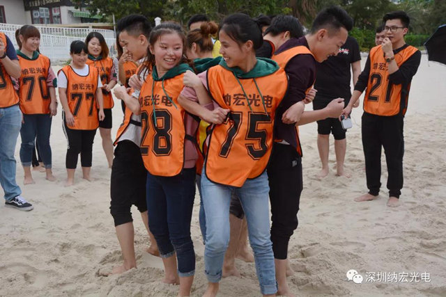 納宏光電員工游戲時間